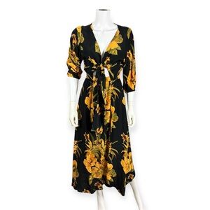 Faithfull The Brand Oliviera Midi Dress